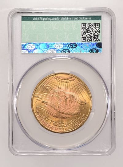 CAC Grading Coin Reverse