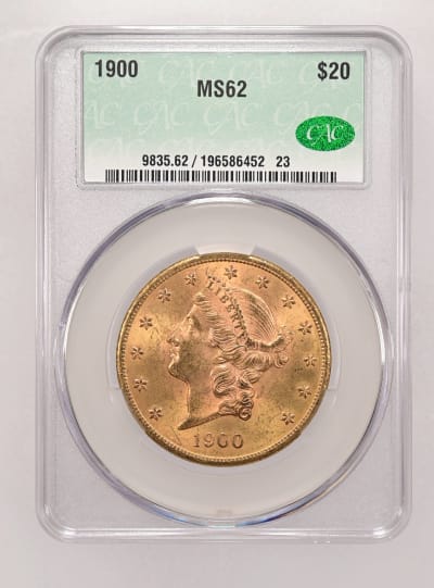 CAC Grading Coin Obverse
