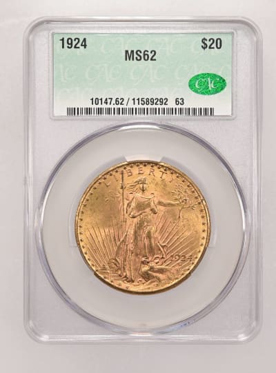 CAC Grading Coin Obverse