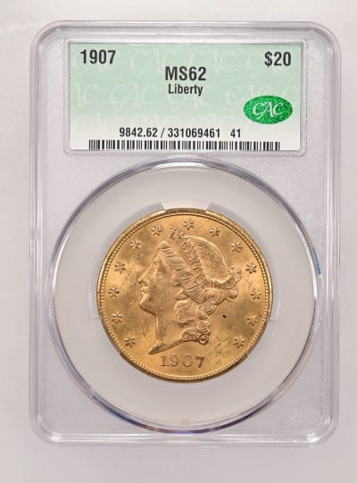 CAC Grading Coin Obverse