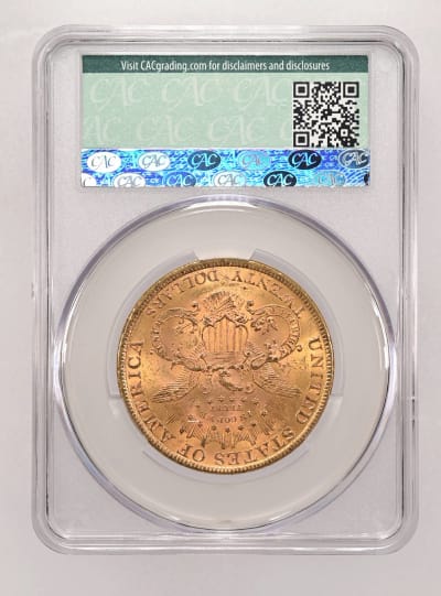 CAC Grading Coin Reverse