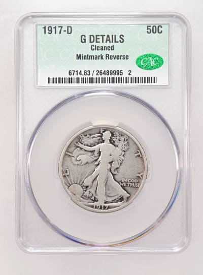 CAC Grading Coin Obverse