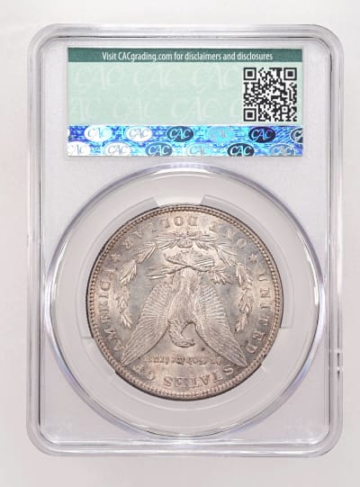 CAC Grading Coin Reverse