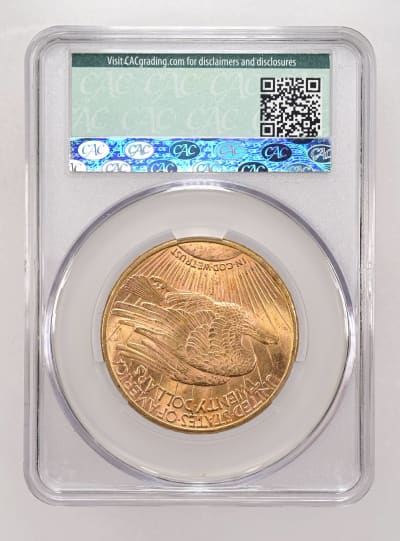 CAC Grading Coin Reverse