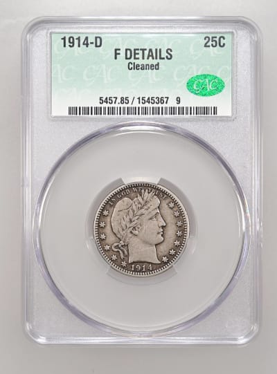 CAC Grading Coin Obverse