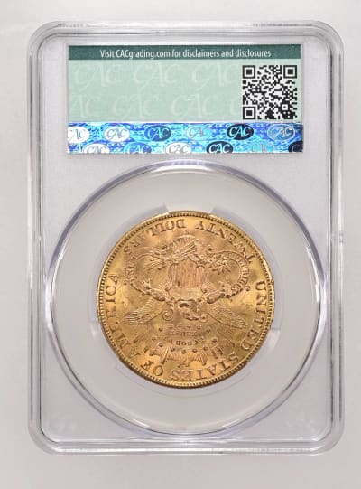 CAC Grading Coin Reverse