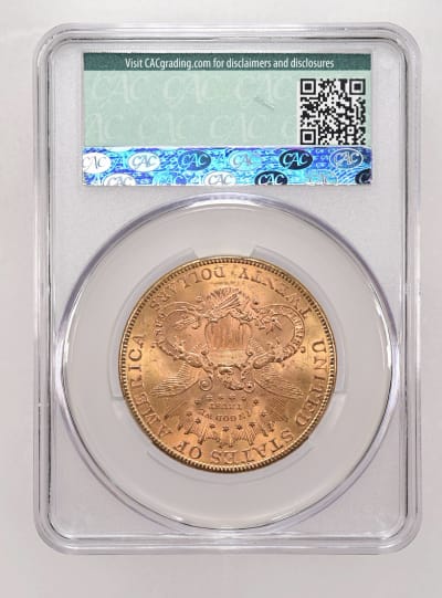 CAC Grading Coin Reverse