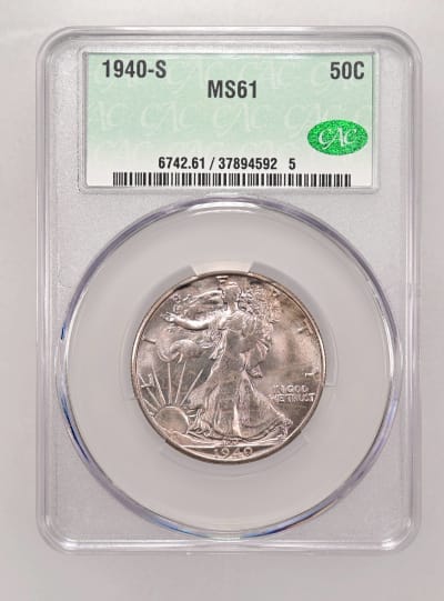 CAC Grading Coin Obverse