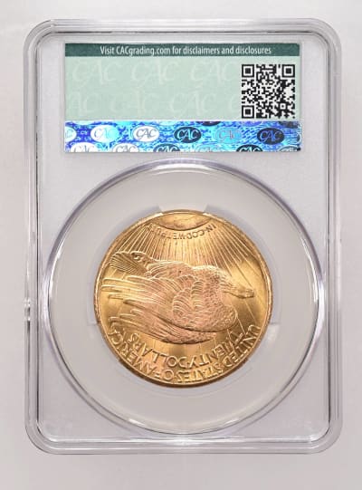 CAC Grading Coin Reverse