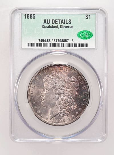 CAC Grading Coin Obverse