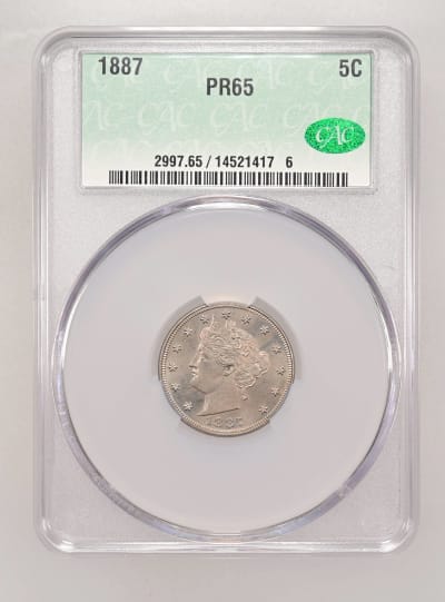 CAC Grading Coin Obverse
