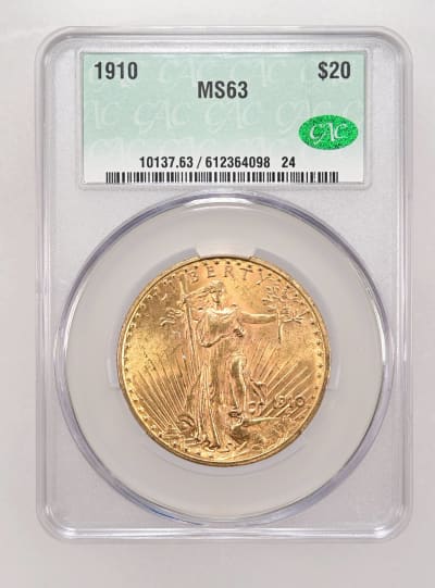 CAC Grading Coin Obverse