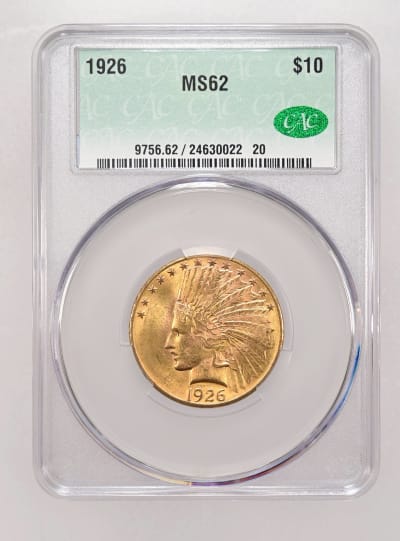 CAC Grading Coin Obverse