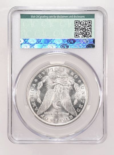 CAC Grading Coin Reverse