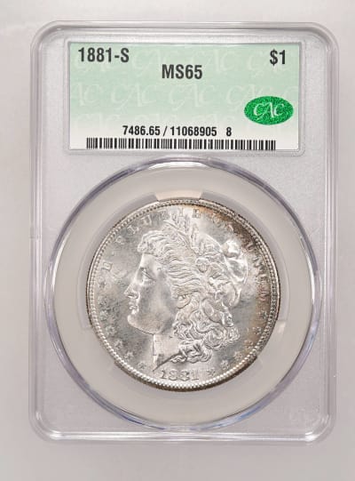 CAC Grading Coin Obverse