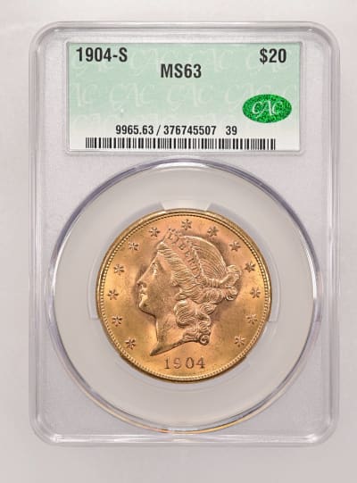 CAC Grading Coin Obverse