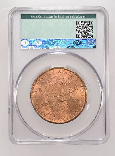 CAC Grading Coin Reverse