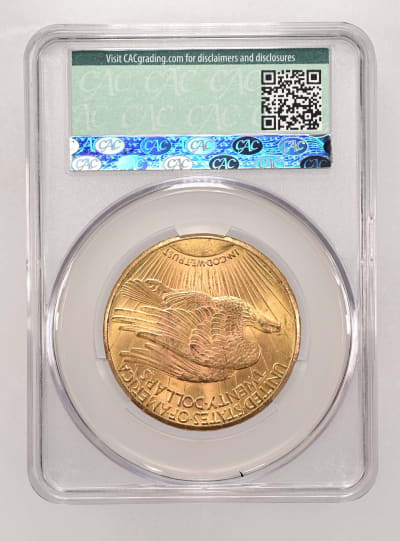 CAC Grading Coin Reverse