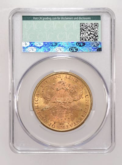 CAC Grading Coin Reverse