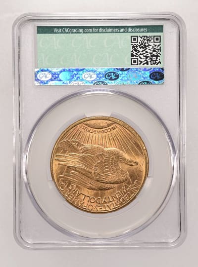 CAC Grading Coin Reverse