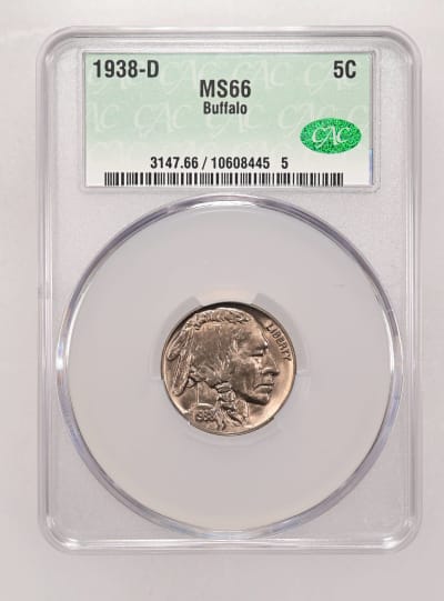 CAC Grading Coin Obverse