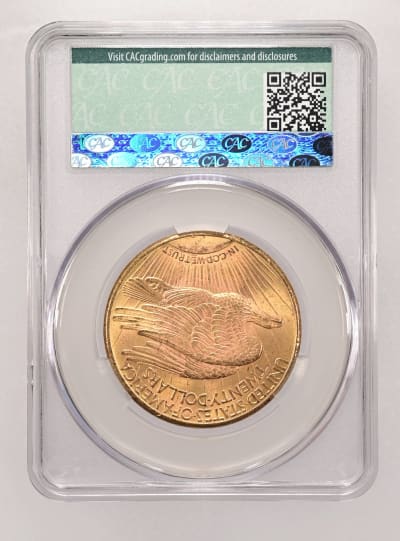 CAC Grading Coin Reverse