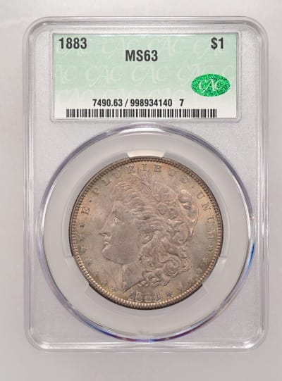 CAC Grading Coin Obverse