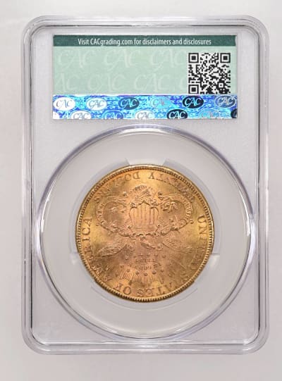CAC Grading Coin Reverse