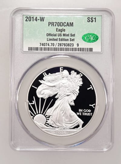 CAC Grading Coin Obverse