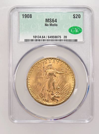 CAC Grading Coin Obverse