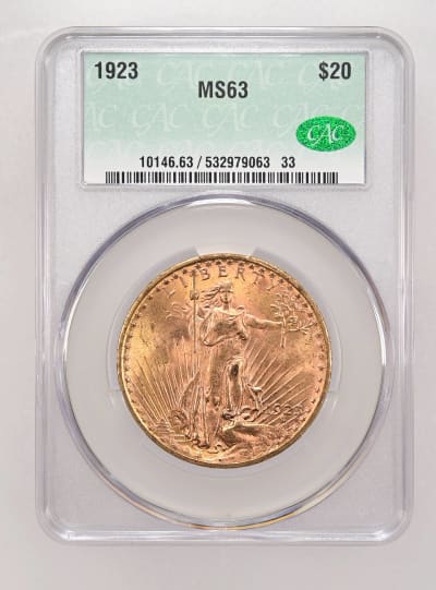 CAC Grading Coin Obverse