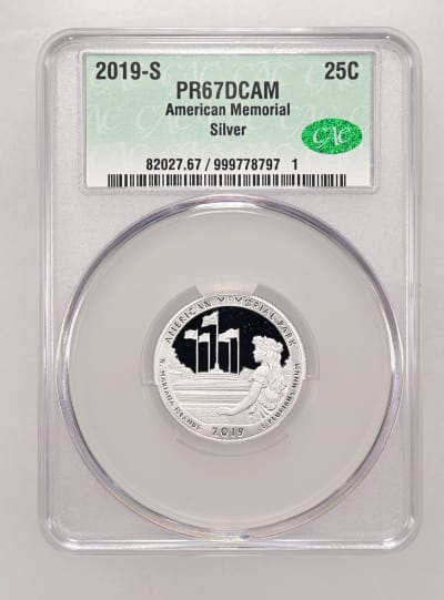 CAC Grading Coin Obverse