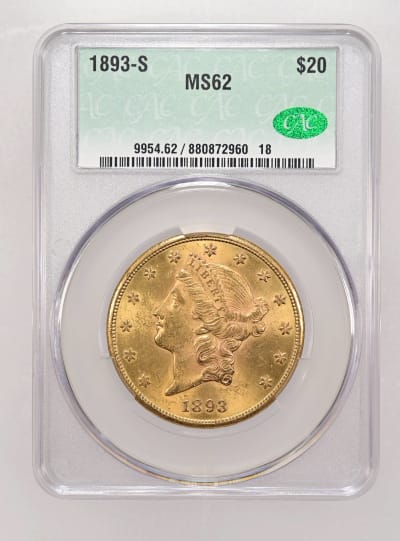 CAC Grading Coin Obverse