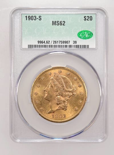 CAC Grading Coin Obverse