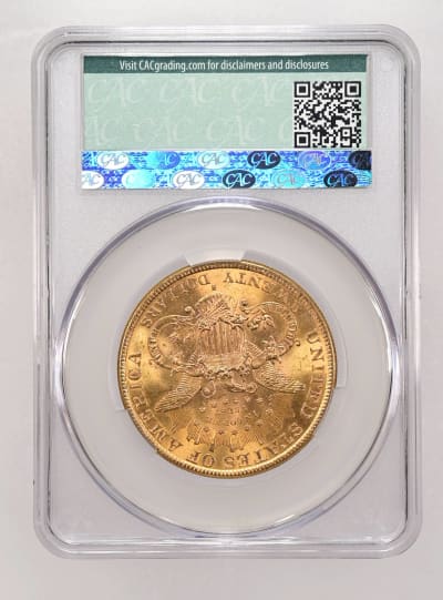 CAC Grading Coin Reverse