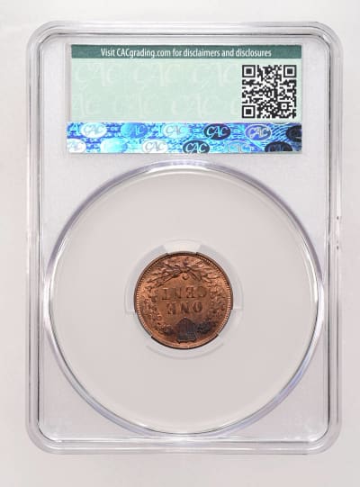 CAC Grading Coin Reverse