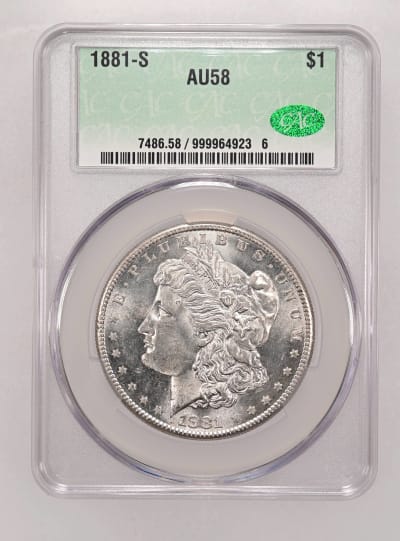 CAC Grading Coin Obverse