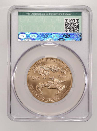 CAC Grading Coin Reverse
