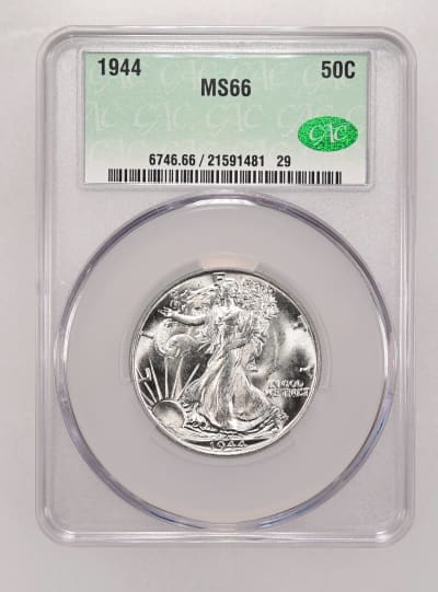CAC Grading Coin Obverse