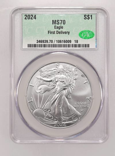 CAC Grading Coin Obverse