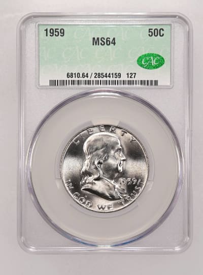 CAC Grading Coin Obverse