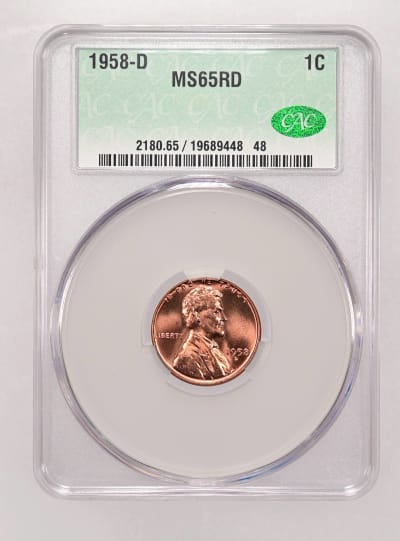 CAC Grading Coin Obverse