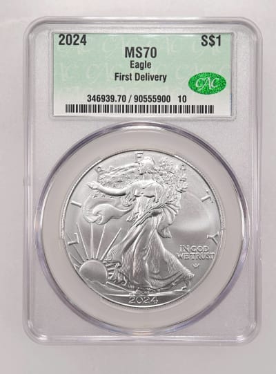 CAC Grading Coin Obverse