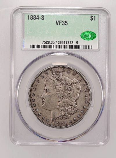 CAC Grading Coin Obverse
