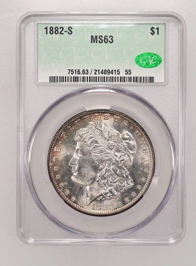 CAC Grading Coin Obverse