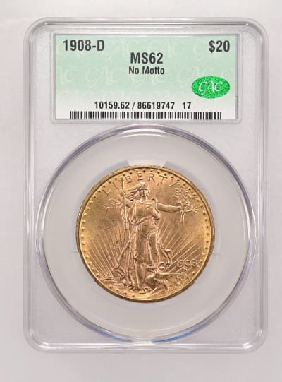 CAC Grading Coin Obverse