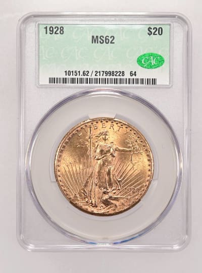 CAC Grading Coin Obverse