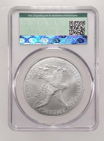 CAC Grading Coin Reverse