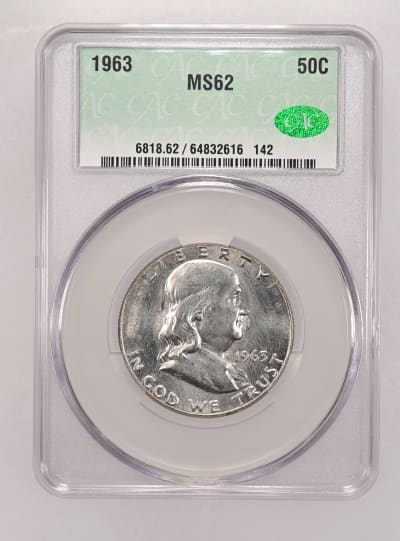 CAC Grading Coin Obverse