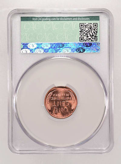 CAC Grading Coin Reverse